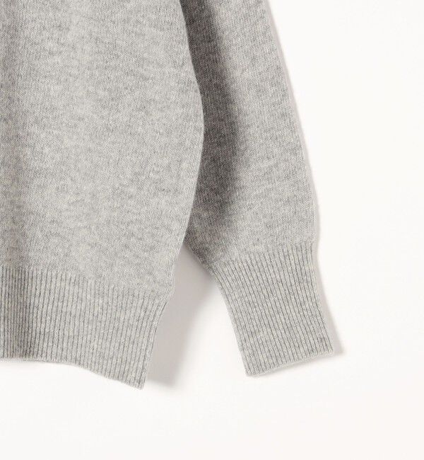 SHIPS any「【WEB限定】SHIPS any: 〈手洗い可能〉AQUA カシミヤ ミックス スキッパー カラー プルオーバー」|ニット・セーター|