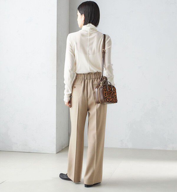 SHIPS for women「〈手洗い可能〉フロッキ― チュール タートルネック」|Tシャツ・カットソー|