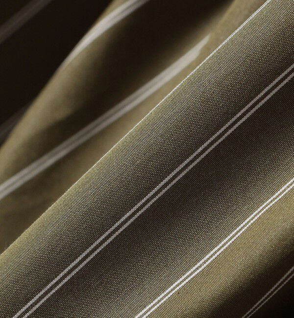 SHIPS for women「【WEB限定】〈手洗い可能〉前後 2WAY リボン デザイン ストライプ ブラウス」|シャツ・ブラウス|