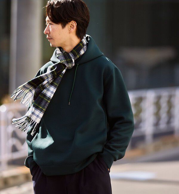 SHIPS「SHIPS:〈手洗い可能〉ハイゲージ ミラノリブ ポンチ パーカー」|パーカー|ライトオリーブ