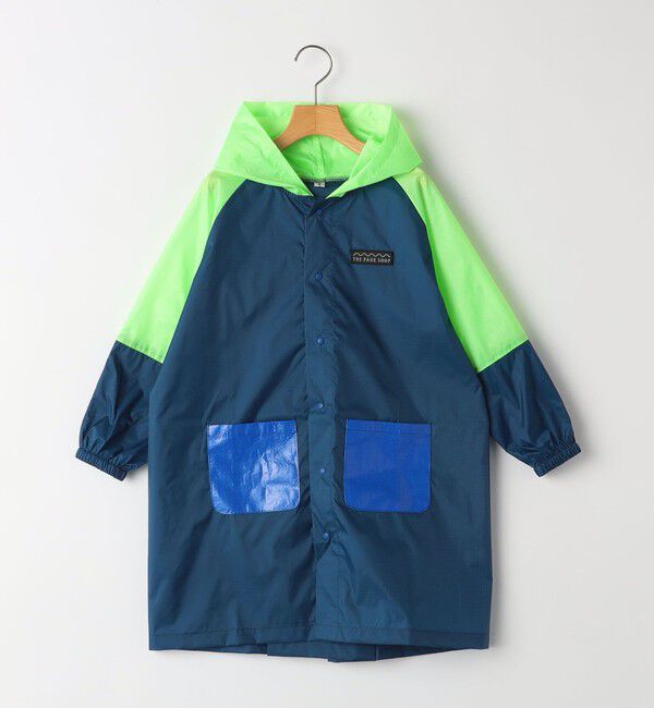 SHIPS KIDS「THE PARK SHOP:RAIN PARK COAT」|レインコート|ネイビー
