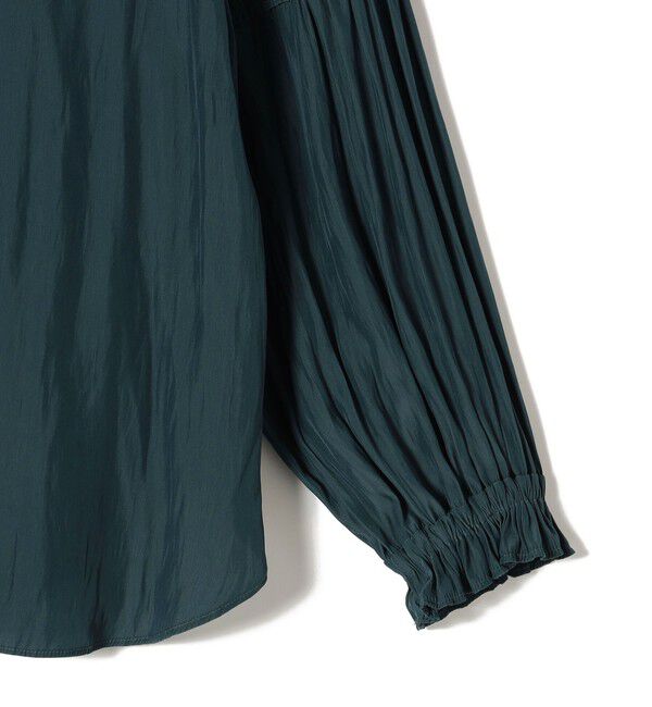 SHIPS for women「〈手洗い可能〉割繊 前後 2WAY 袖タック デザイン ブラウス」|シャツ・ブラウス|