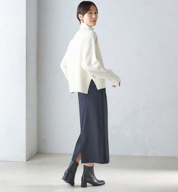 SHIPS for women「ストレッチ ツイル タイト スカート(セットアップ対応)」|スカート|