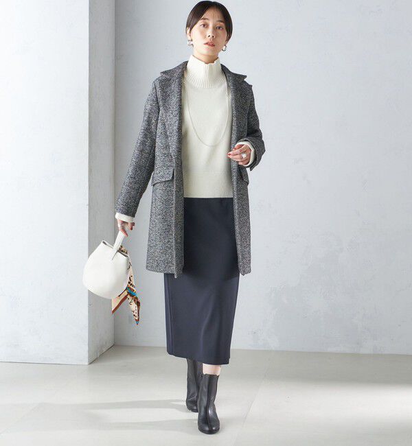 SHIPS for women「ストレッチ ツイル タイト スカート(セットアップ対応)」|スカート|