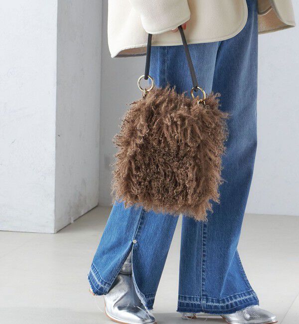 SHIPS for women「【SHIPS別注】KASSIOPEA:ONE HANDLE」|ハンドバッグ|ブラウン