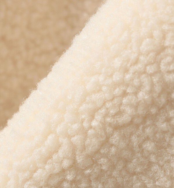 SHIPS for women「〈手洗い可能〉リバーシブル ボア &times; フリース ブルゾン」|ブルゾン・スタジャン|