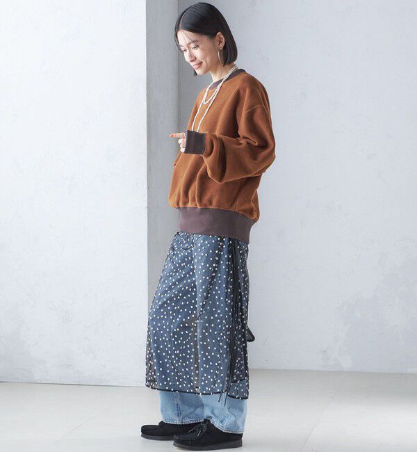 SHIPS for women「onit:〈洗濯機可能〉フリース ショート トップス」|Tシャツ・カットソー|