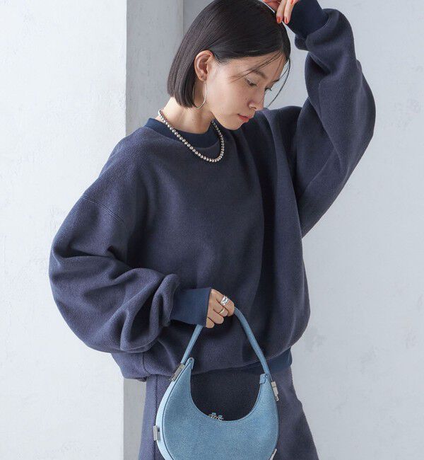 SHIPS for women「onit:〈洗濯機可能〉フリース ショート トップス」|Tシャツ・カットソー|