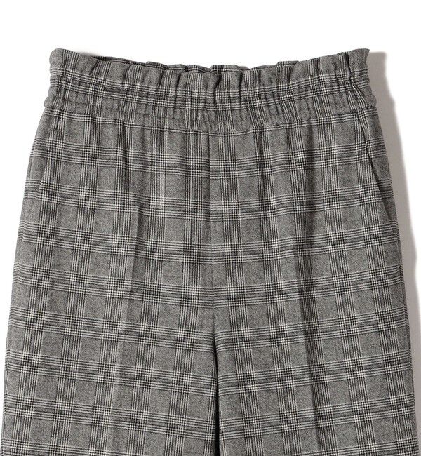 SHIPS for women「〈手洗い可能〉両面起毛 セミフレア チェック パンツ」|その他|