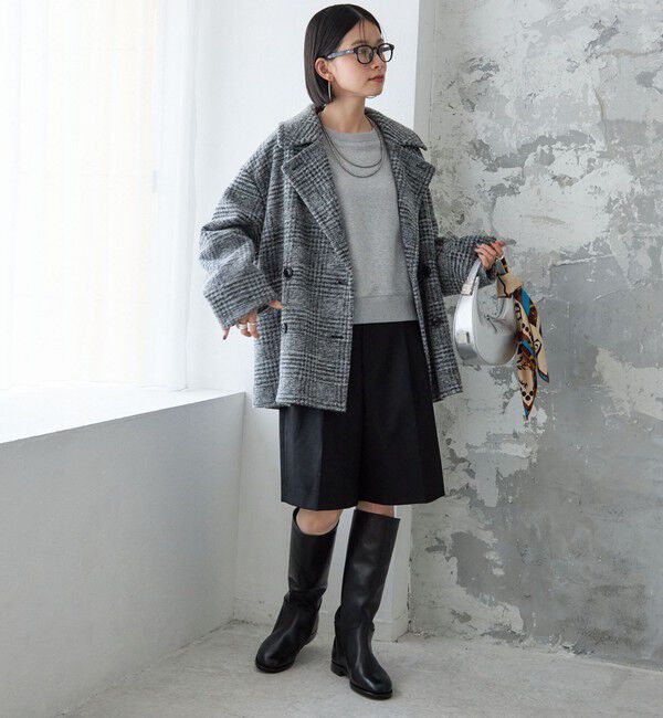 SHIPS for women「無地 フラノ センター プレス ショート パンツ」|その他|