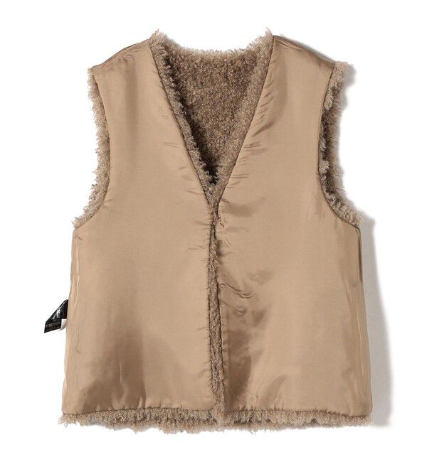 SHIPS for women「SHIPS Primary Navy Label:カーリー ジレ」|ベスト・ジレ|