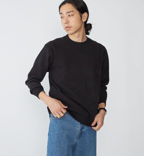 SHIPS「SHIPS:〈吸湿発熱〉モイスチャー クルーネック プルオーバー」|スウェット・ジャージ|