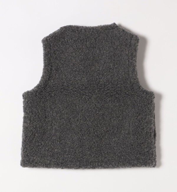 SHIPS any「Mouflon Mouflon: ショート ボア ベスト」|ベスト・ジレ|