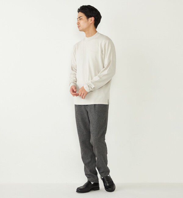 SHIPS Colors 「SHIPS Colors:〈吸湿発熱・手洗い可能〉Solist(R) Heat モックネック ニット」|ニット・セーター|