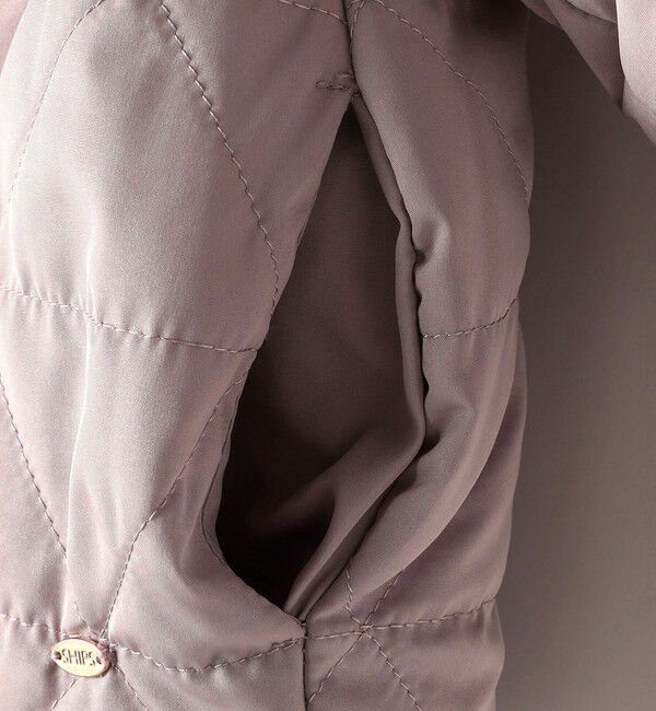 SHIPS KIDS「SHIPS KIDS:80～90cm / プードルファー&times;タフタ リバーシブル ジャケット」|その他|