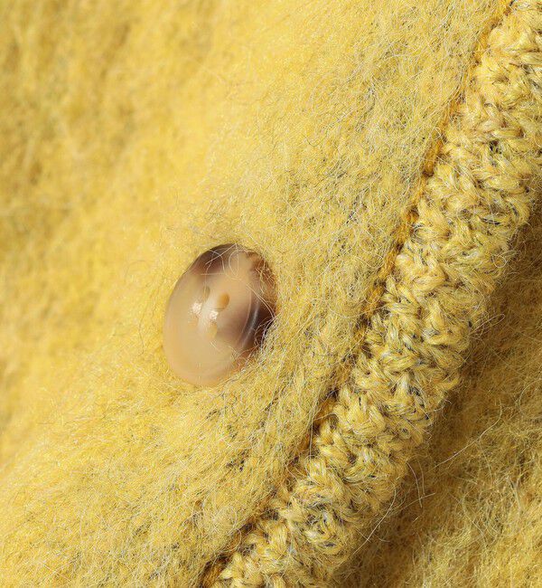 SHIPS any「SHIPS any:〈手洗い可能〉シャギー クルーネック ニット カーディガン」|カーディガン|