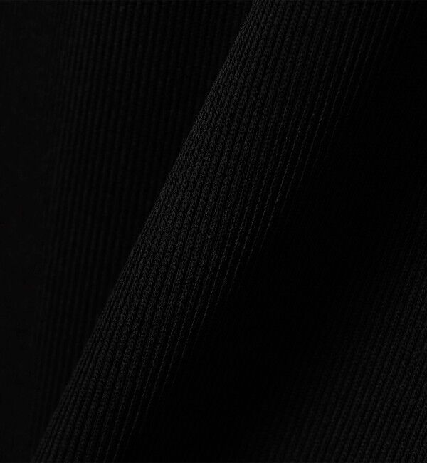 SHIPS for women「〈洗濯機可能〉ストレッチ リブ ロング スリーブ TEE」|Tシャツ・カットソー|