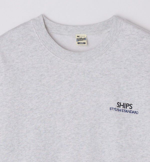 SHIPS「【WEB限定】SHIPS: SCREEN STARS(R) STYLISH STANDARD ロゴ 刺繍 スウェット」|スウェット・ジャージ|