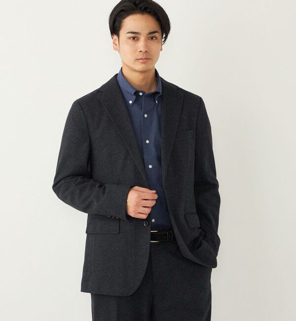 SHIPS Colors 「SHIPS Colors:〈手洗い可能〉AVANT(R)LOOP ジャケット(セットアップ対応可能)」|テーラードジャケット|