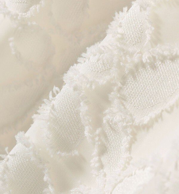 SHIPS any「SHIPS any:〈手洗い可能〉シアー フラワー ジャカード ボウタイ ブラウス」|シャツ・ブラウス|