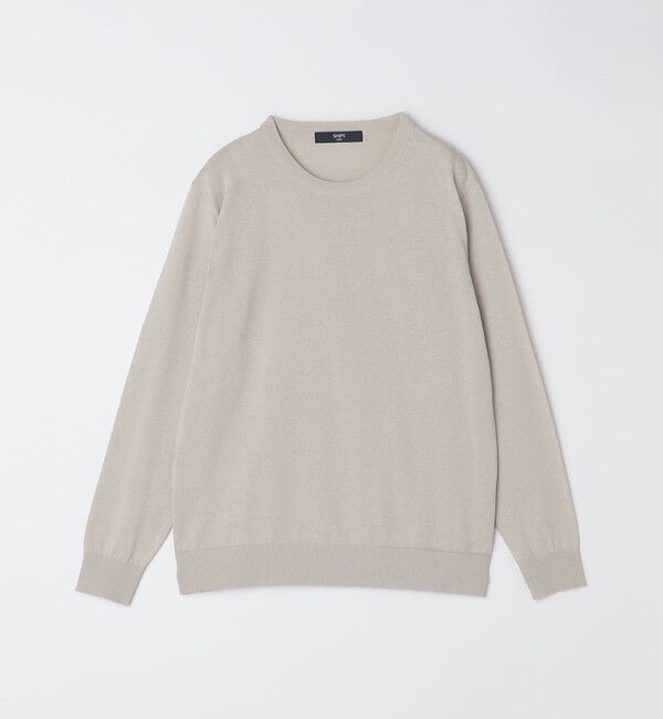 SHIPS Colors 「SHIPS Colors:〈洗濯機可能〉14G 天竺 クルーネック ロングスリーブ ニット◇」|ニット・セーター|