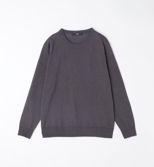 SHIPS Colors 「SHIPS Colors:〈洗濯機可能〉14G 天竺 クルーネック ロングスリーブ ニット◇」|ニット・セーター|