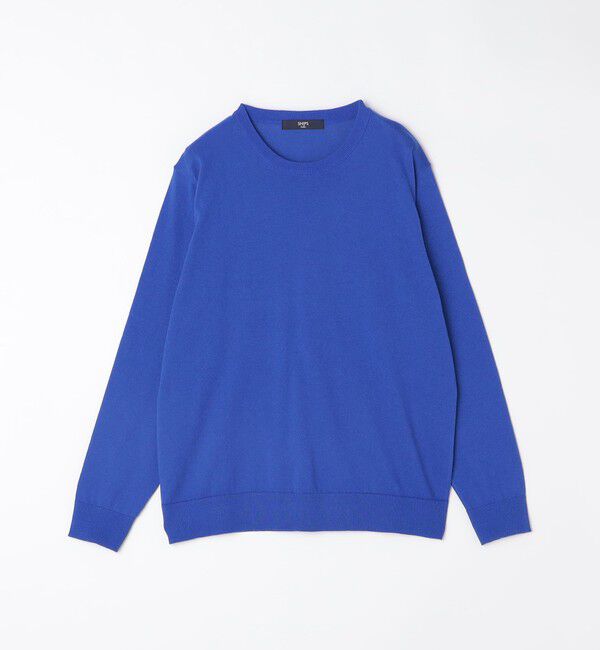 SHIPS Colors 「SHIPS Colors:〈洗濯機可能〉14G 天竺 クルーネック ロングスリーブ ニット◇」|ニット・セーター|