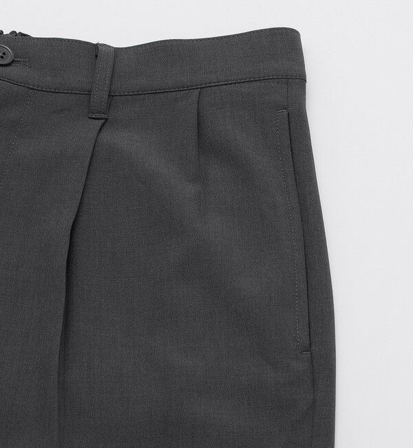 SHIPS「City Ambient Products: トロピカル 2タック ワイド スラックス」|スラックス|