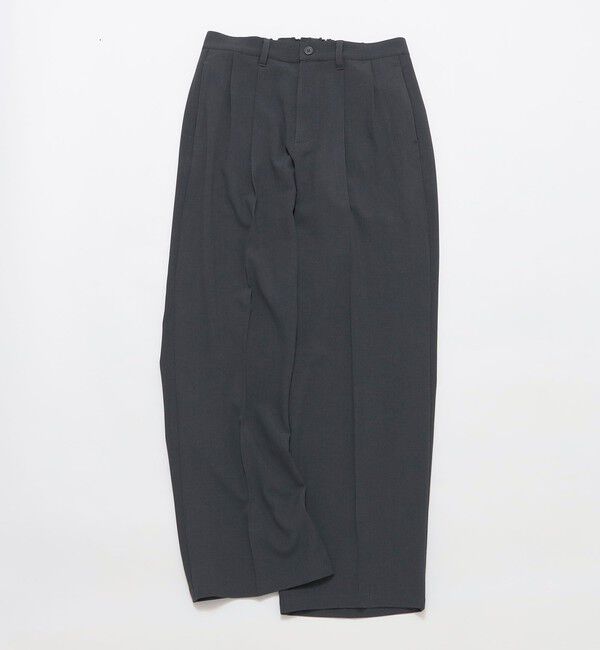 SHIPS「City Ambient Products: トロピカル 2タック ワイド スラックス」|スラックス|