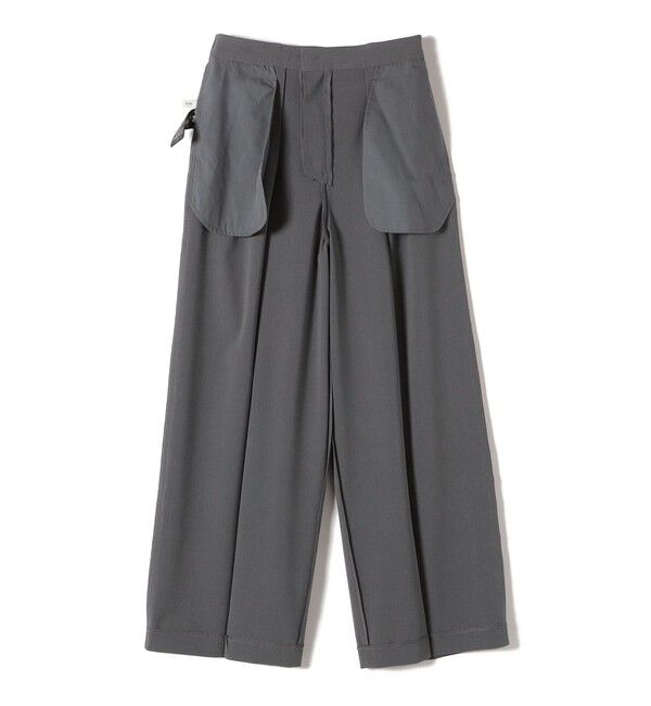 SHIPS for women「〈手洗い可能〉セミ ワイド イージー スラックス」|スラックス|