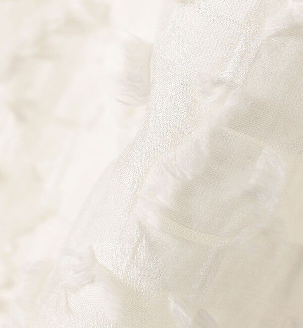 SHIPS for women「〈手洗い可能〉幾何柄 カット ジャカード ブラウス」|シャツ・ブラウス|