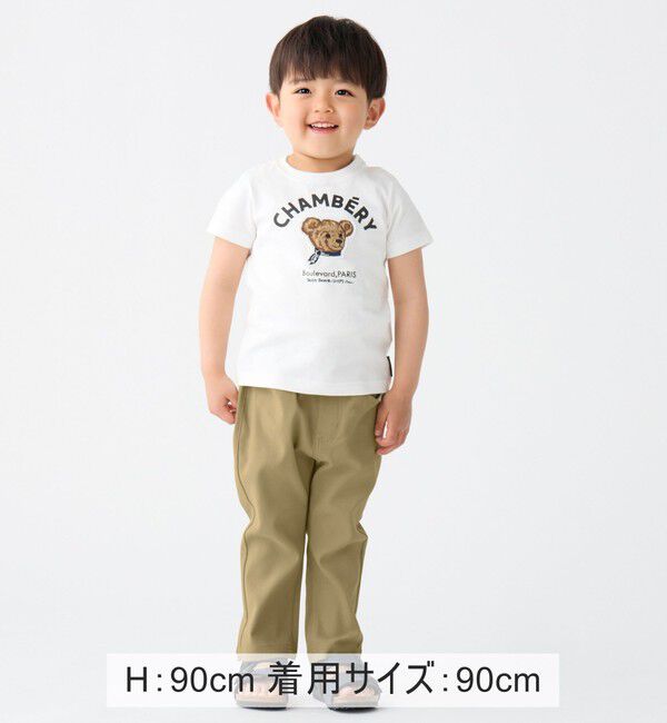 SHIPS Colors 「SHIPS Colors:80～150cm / TeddyBear(R) プリント&ステッチ TEE◇」|Tシャツ・カットソー|