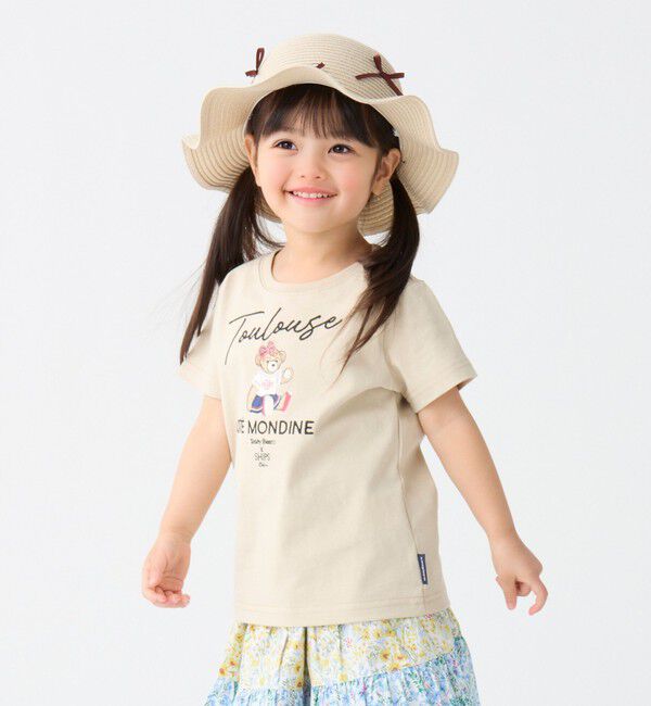 SHIPS Colors 「SHIPS Colors:80～150cm / TeddyBear(R) プリント&ステッチ TEE◇」|Tシャツ・カットソー|