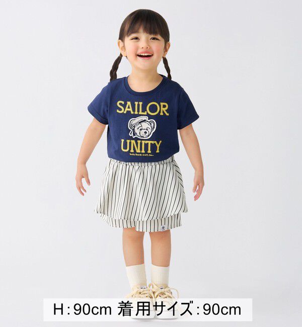 SHIPS Colors 「SHIPS Colors:80～150cm / TeddyBear(R) プリント&ステッチ TEE◇」|Tシャツ・カットソー|