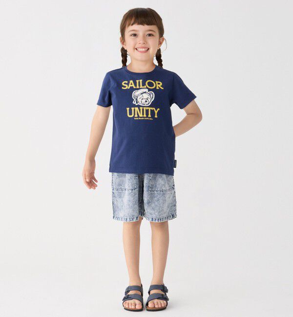 SHIPS Colors 「SHIPS Colors:80～150cm / TeddyBear(R) プリント&ステッチ TEE◇」|Tシャツ・カットソー|