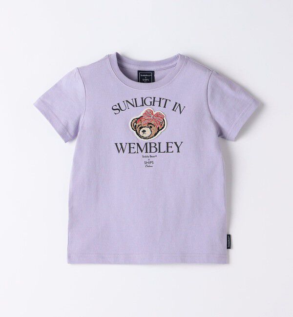 SHIPS Colors 「SHIPS Colors:80～150cm / TeddyBear(R) プリント&ステッチ TEE◇」|Tシャツ・カットソー|