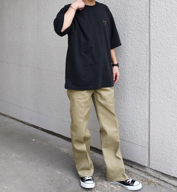 SHIPS any「SHIPS any:〈撥水加工〉Teflon EcoElite(TM) 刺繍 バックプリント ロゴ Tシャツ◇」|Tシャツ・カットソー|