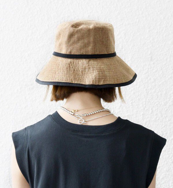 SHIPS any「SHIPS any: ループ付き パイピング ハット」|ハット|