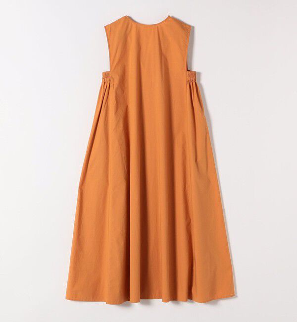 SHIPS any「SHIPS any:〈洗濯機可能〉ポプリン Vネック Aライン ノースリーブ ワンピース」|ワンピース|