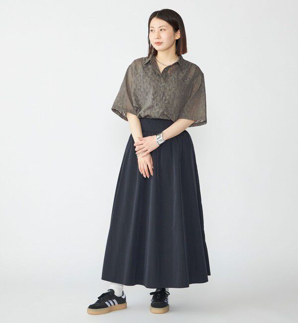 SHIPS「SHIPS: オパール レギュラーカラー ショートスリーブ シャツ」|シャツ・ブラウス|