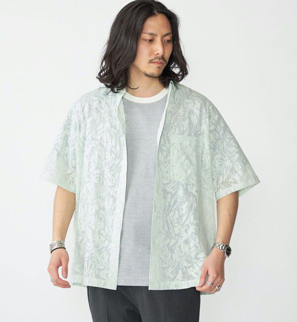 SHIPS「SHIPS: オパール レギュラーカラー ショートスリーブ シャツ」|シャツ・ブラウス|