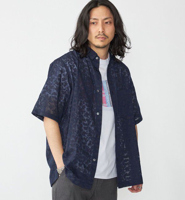 SHIPS「SHIPS: オパール レギュラーカラー ショートスリーブ シャツ」|シャツ・ブラウス|