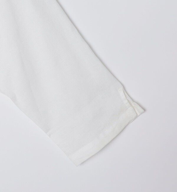 SHIPS「SHIPS: フレックスリネン 7スリーブ カプリ シャツ」|シャツ・ブラウス|