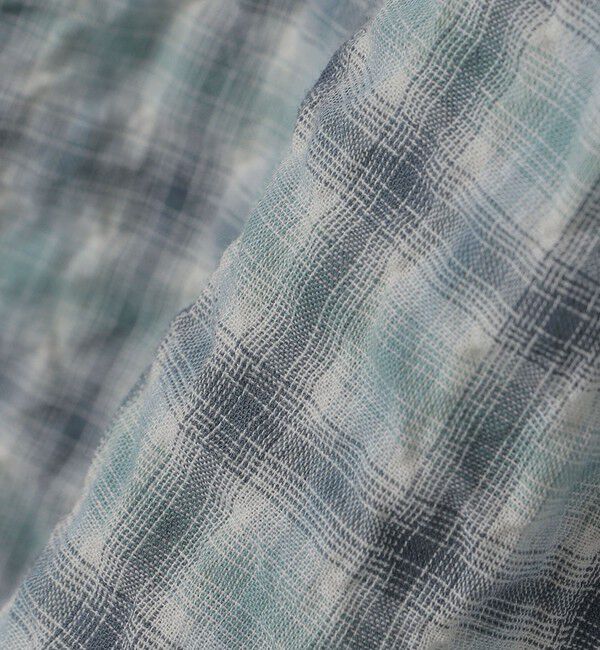 SHIPS「SHIPS: エアー サッカー リラックス バンドカラー シャツ」|シャツ・ブラウス|