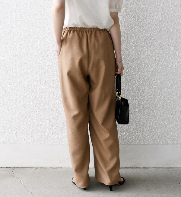 SHIPS any「SHIPS any:〈洗濯機可能〉リネンライク ジレ ワンピース &times; イージー パンツ セットアップ」|その他|