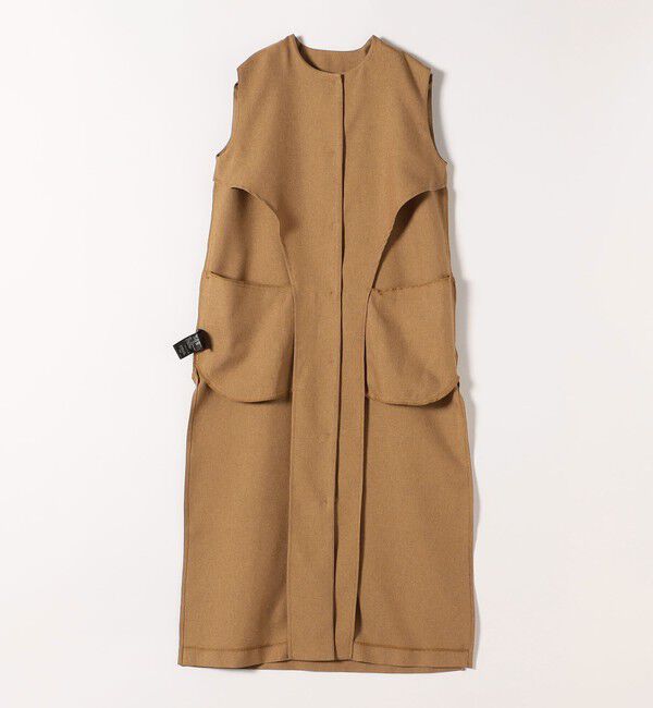 SHIPS any「SHIPS any:〈洗濯機可能〉リネンライク ジレ ワンピース &times; イージー パンツ セットアップ」|その他|