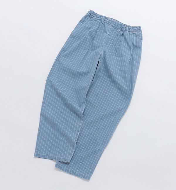 SHIPS Colors 「SHIPS Colors:ライト デニム ワイド テーパード パンツ◇」|デニム|