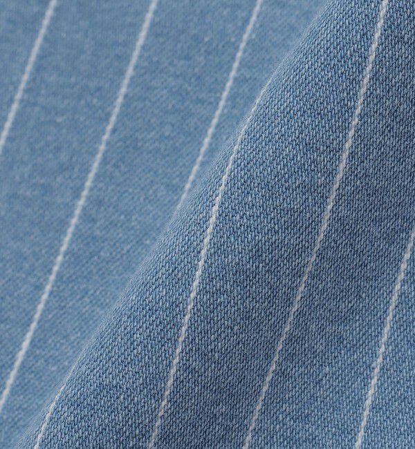 SHIPS Colors 「SHIPS Colors:ライト デニム ワイド テーパード パンツ◇」|デニム|