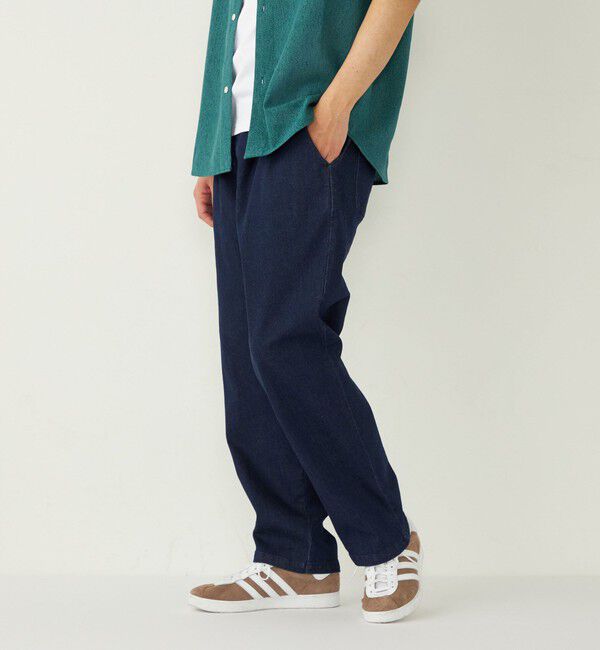 SHIPS Colors 「SHIPS Colors:ライト デニム ワイド テーパード パンツ◇」|デニム|