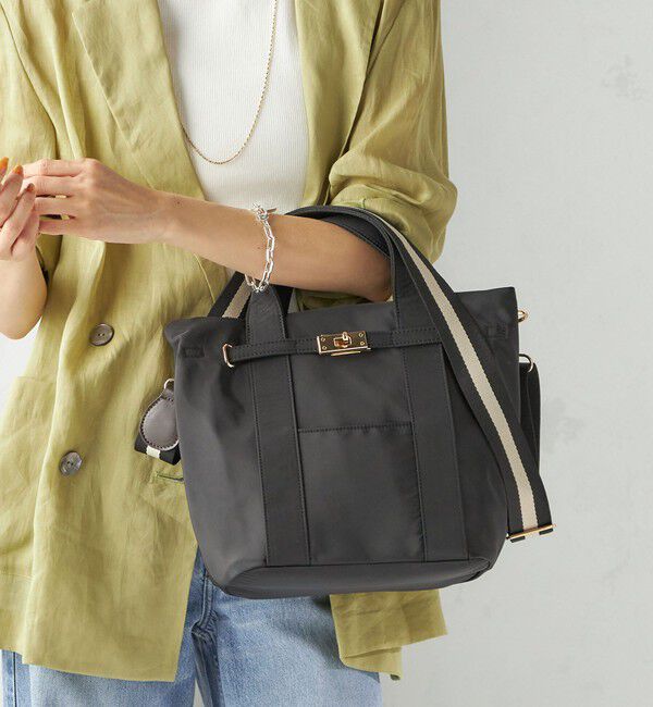 SHIPS for women「【WEB限定】パーテーション ライン テープ バッグ」|ショルダー・メッセンジャー|